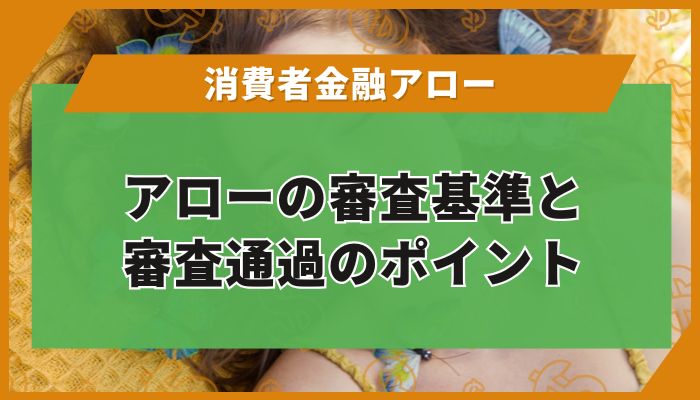 アローの審査基準と審査通過のポイント